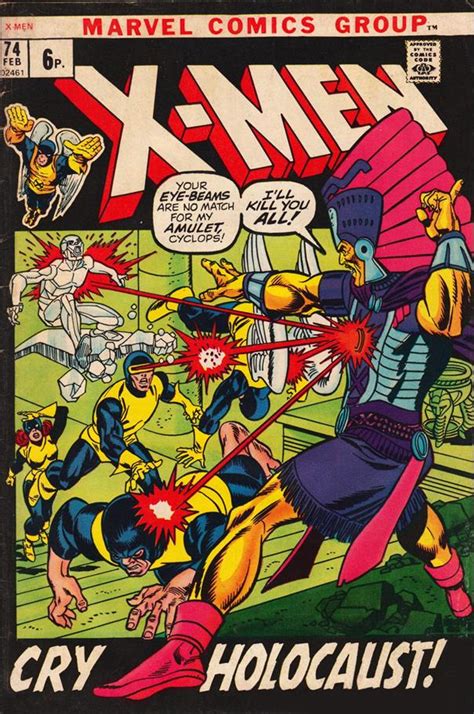 X Men 74 B Feb 1972 Comic Book By Marvel