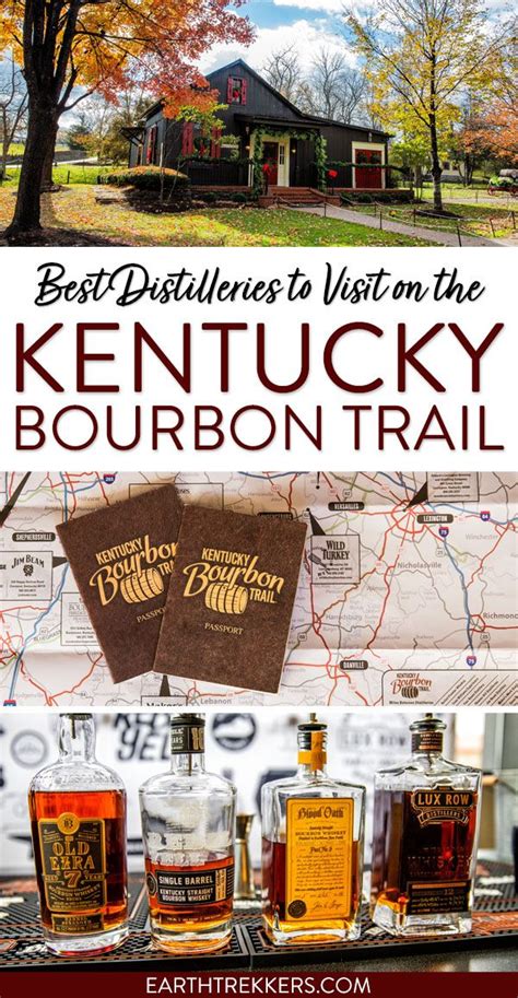 Kentucky Bourbon Trail Map Buffalo Trace