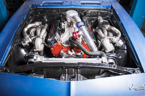 Twin Turbo Manifold Header Kit For 67 69 Camaro Bbc Big Block Fits Tall