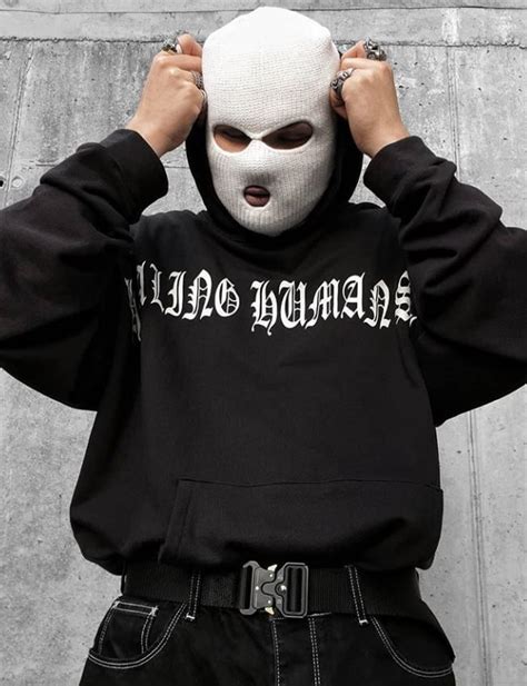 Clp Repoison Ski Mask Aesthetic Gangsta Style Thug Style