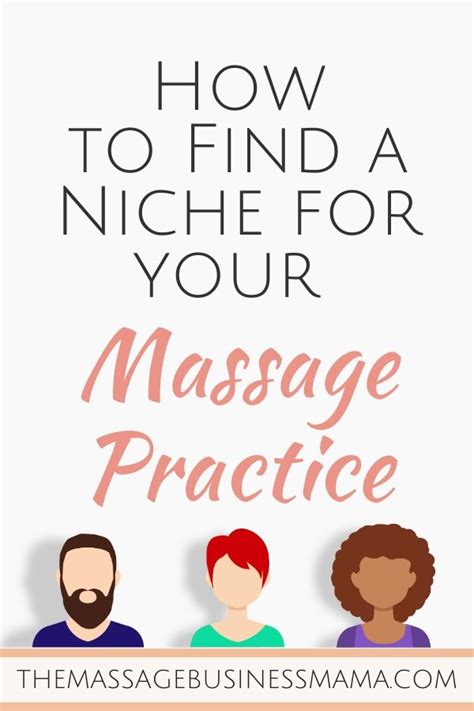 Finding A Niche For Your Massage Practice Massage Business Massage Therapy Business Massage