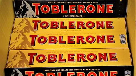 Aus Für Traditions Logo Toblerone Muss Matterhorn Design ändern