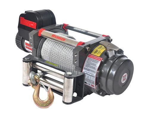 4000en Samurai 12v Electric Winch With Steel Cable Uk Winches And Hoists