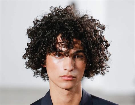 Curly Hairstyles Men S Up Your Hair Game With These Trending Looks