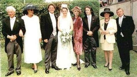 joanna lumley son jamie s wedding isle of wight 1997 wedding isles bridesmaid dresses