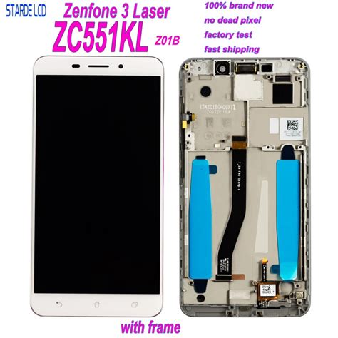 55 For Asus Zenfone 3 Laser Zc551kl Z01bdc Lcd Display Touch Screen