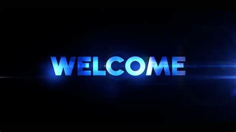 Welcome Intro Hello Free Stock Video Pixabay