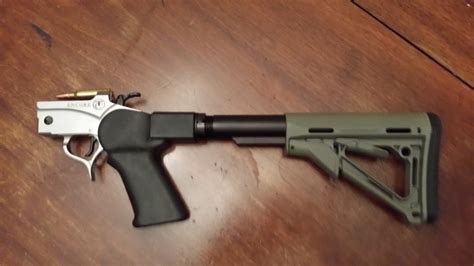 My Compact Folding Huntingplinking Rifle Chambered In 300 Blackout R