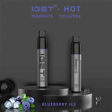 Blueberry Ice Iget Hot Disposable Vapes