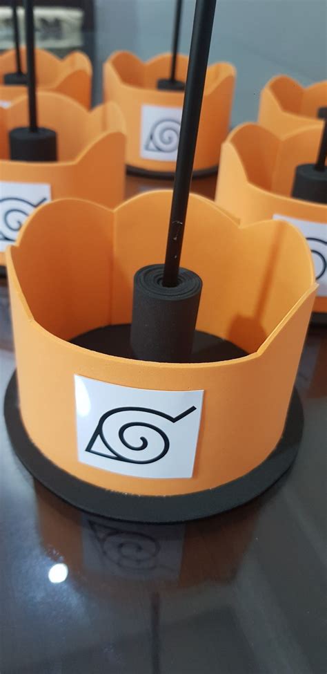 Centro De Mesa Em Eva Aniversário Naruto Festa Infantil Naruto