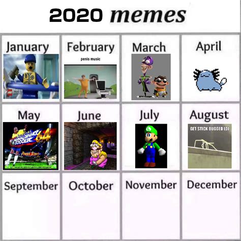 Meme Calendar August 2020 Update At Least In My Community Meme Of