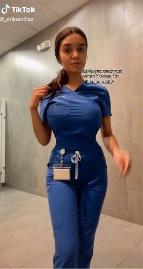 Nurse Trolled For Wearing Inappropriate Uniform Says It S Just My Body Shape Health Nigeria