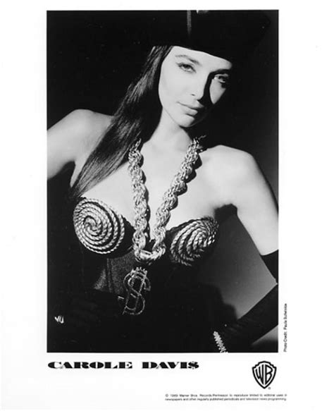 Carole Davis Vintage Concert Photo Promo Print At Wolfgang S