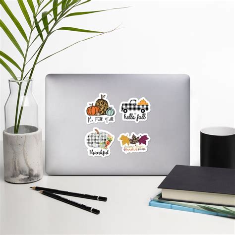 Stickers Fall Sticker Pack Hello Fall Stickers Planner Etsy