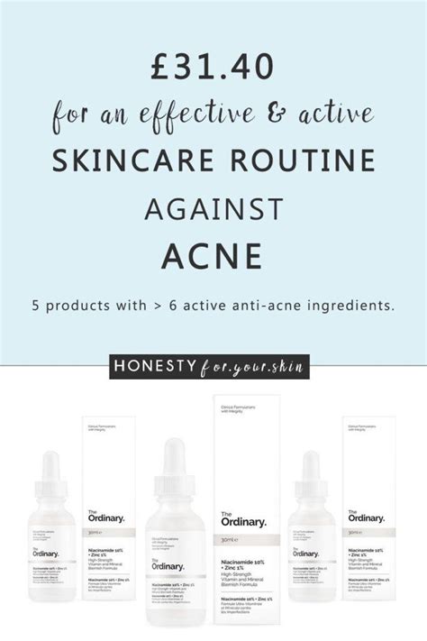 The Ordinary Acne Regimen Am And Pm Routine 2021 The Ordinary Acne The