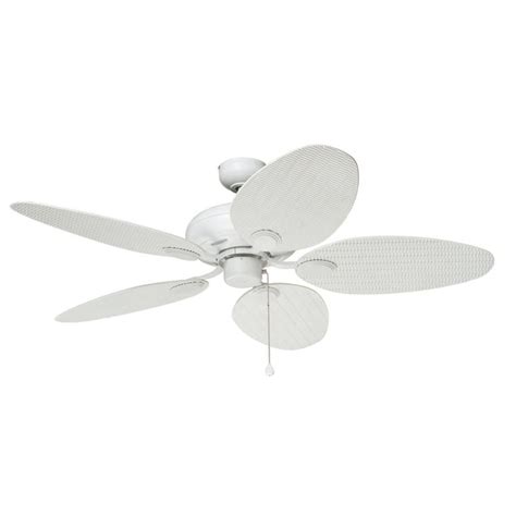 Works great for any outside or inside of your home or business. Shop Harbor Breeze Tilghman 52-in Matte White Outdoor ...