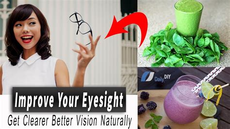 How To Improve Your Eyesight Without Glasses Get Better Vision Naturally Youtube