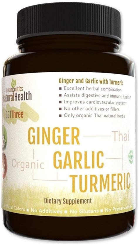 Botaniceutics Ggandt Organic Ginger Garlic And Turmeric