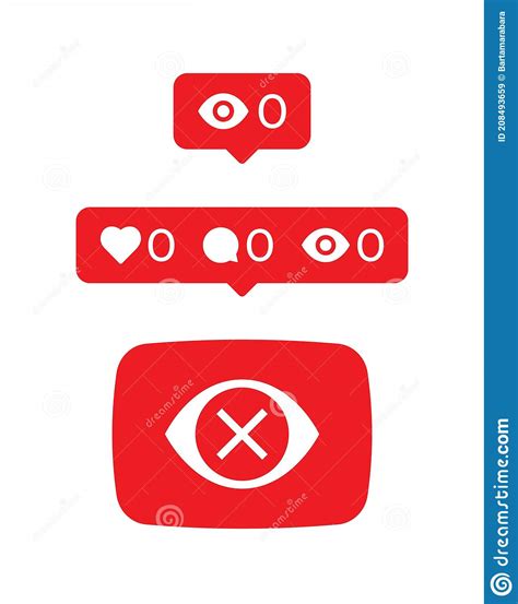 Videopictogram Afspeelknop Logo Symbool Rode Banner Vlak Vector Sociaal Mediakteken Mobiele App