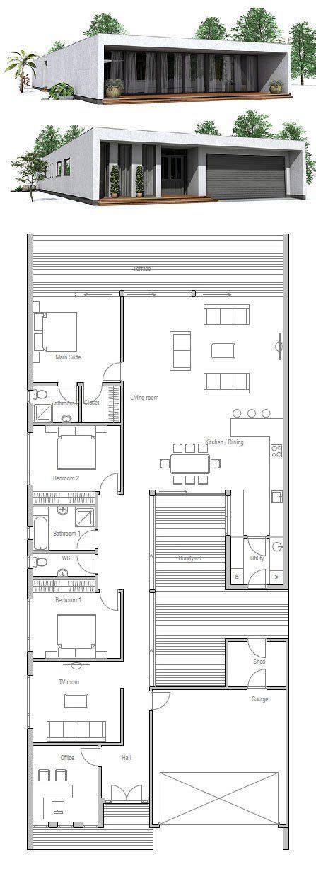 Minimalist House Design Floor Plan From House Floor