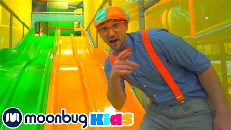 Blippi Visits Indoor Play Place Lol Kids Club Learn Abc 123