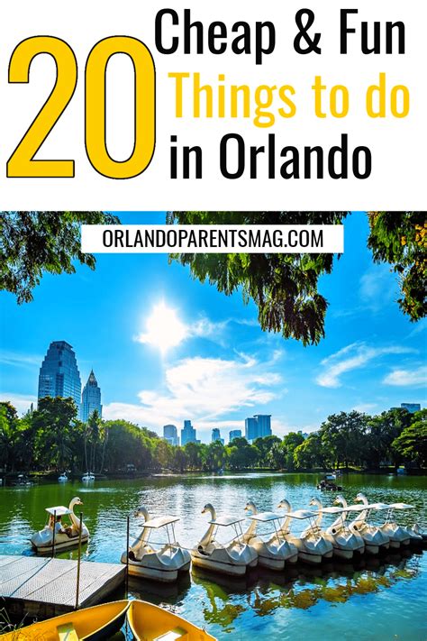 20 Cheap Things To Do In Orlando Orlando Florida Vacation Orlando