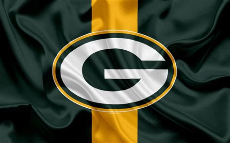 Download Wallpapers Green Bay Packers American Football Logo Emblem