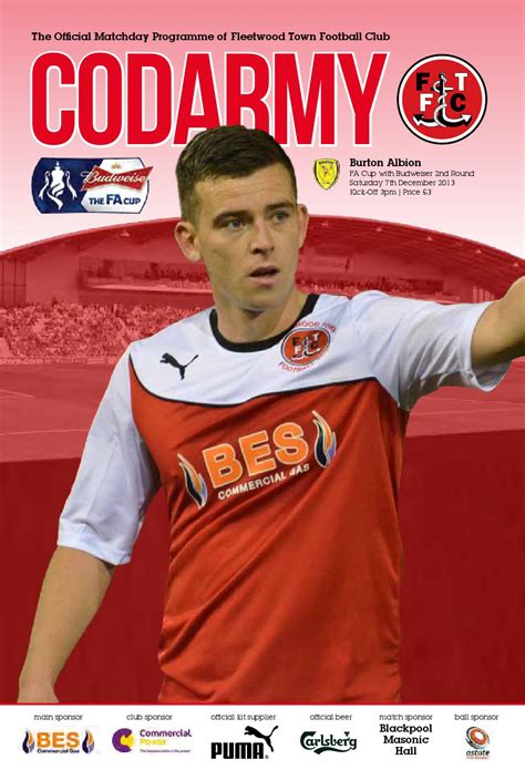 Ranking tfi (team form index). Fleetwood Town FC matchday programme by Alison Cooper - Issuu