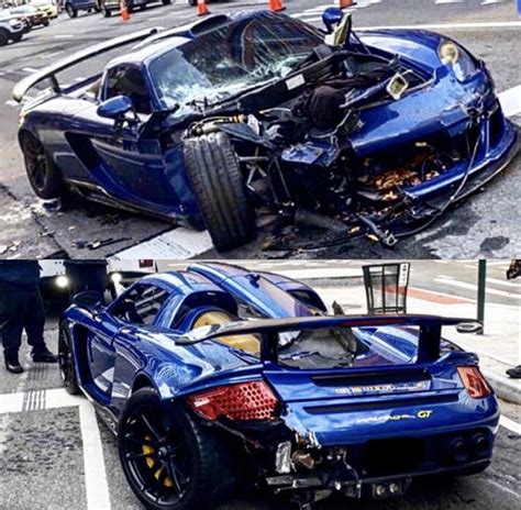 A Gambella Carrera Gt Crashed In Ny This Morning Driven Tried To Drive