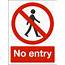 Download Sign  Safety Signs No Entry PNG Image With Background