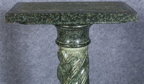 Antiques Atlas Serpentine Marble Stand Column Torchere
