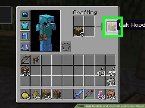 How To Make And Decorate A Minecraft Shield With Pictures