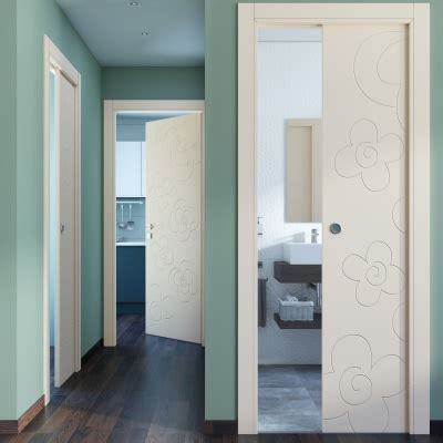 Nous ne pouvons répondre aux messages privés. Porta da interno battente Flower ivory avorio 80 x H 210 ...
