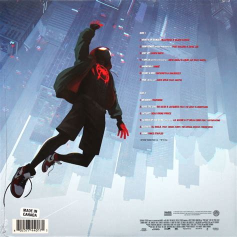 Various Artists Spider Man Into The Spider Verse