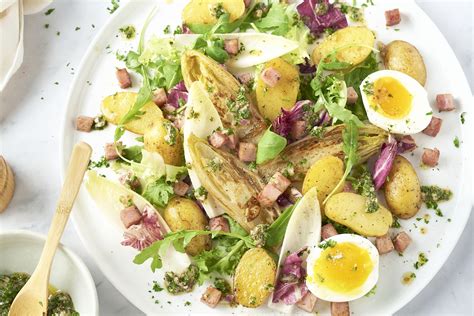 Luikse Salade Met Witloof En Hamblokjes Recepten Gram