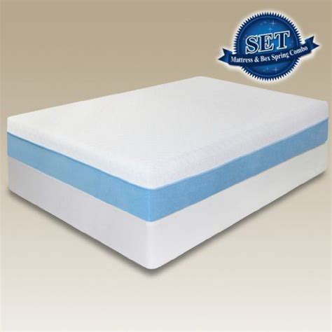 Finding the twin mattress and boxspring set under $100 is also hard. Sleep Master - 10 MyGel Memory Foam Mattress & Bi-Fold Box ...