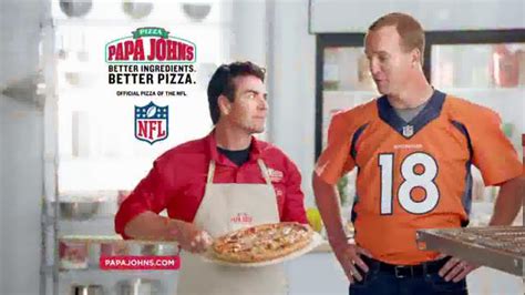 Papa Johns Kick Off Special Tv Spot It Works Featuring Peyton