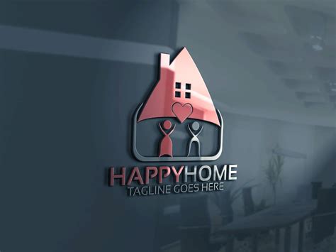 Happy Home Logo Creative Daddy
