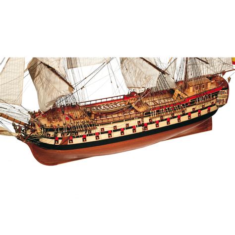 Large Gun Ship Montanes Wooden Model Ship Kit By Occre 15000