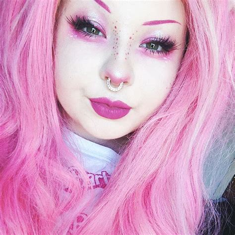 Instagram Photo By Bambi 💕 • Apr 22 2016 At 1157pm Utc Pink Makeup Bunny Makeup