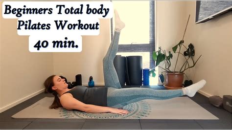 Beginners Total Body Pilates Workout Min Youtube