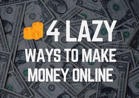 4 Lazy Ways To Make Money Online That Works The Side Hustle Club