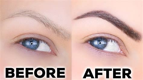 How To Tint Your Eyebrows At Home Cheap Fast And Simple Youtube