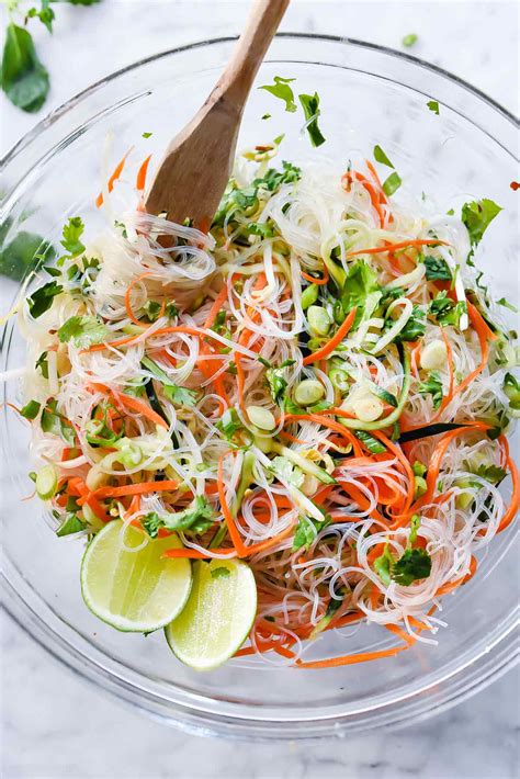Steps To Make Rice Noodle Salad Recipes