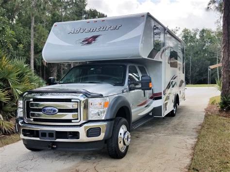 2016 Adventurer 4 Ford F 550 30ft Diesel Class C Motorhome Rv Sale 4x4