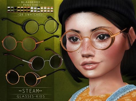 Steam Glasses At Blahberry Pancake Sims 4 Updates