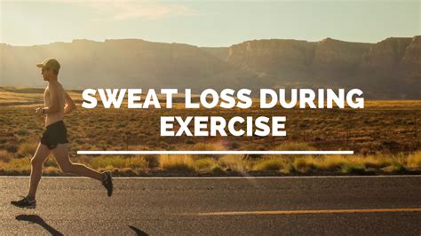 Sweat Loss During Exercise