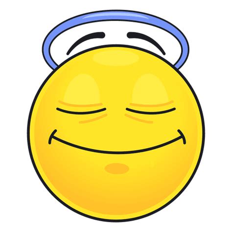 Cute Angel Emoticon Transparent Png And Svg Vector File