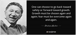 TOP 25 QUOTES BY ABRAHAM MASLOW (of 155) | A-Z Quotes