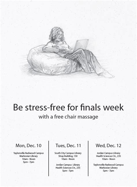 Be Stress Free For Finals Week 2012